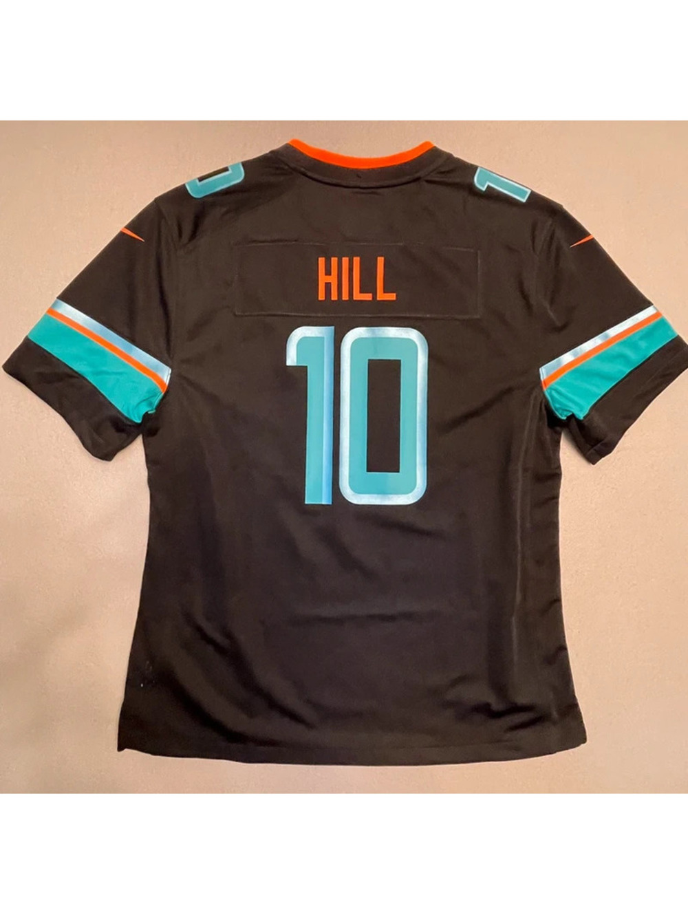 Youth Nike Dolphins Jersey - Hill - Youth XL (18/20)
